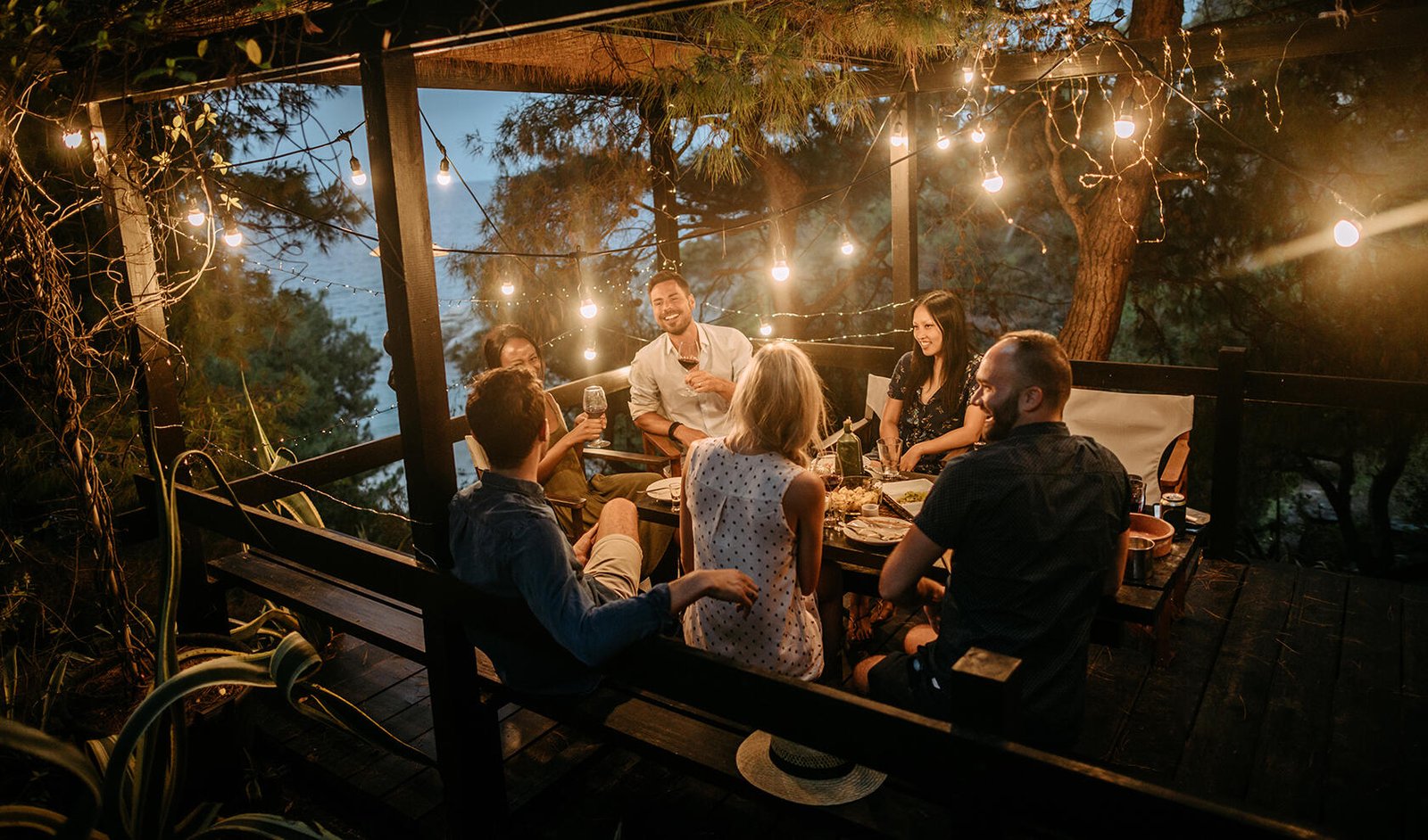 Summer dinner party