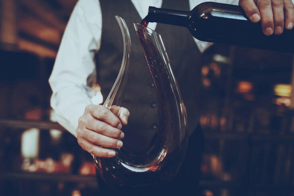 Sommelier is working in Croatia
